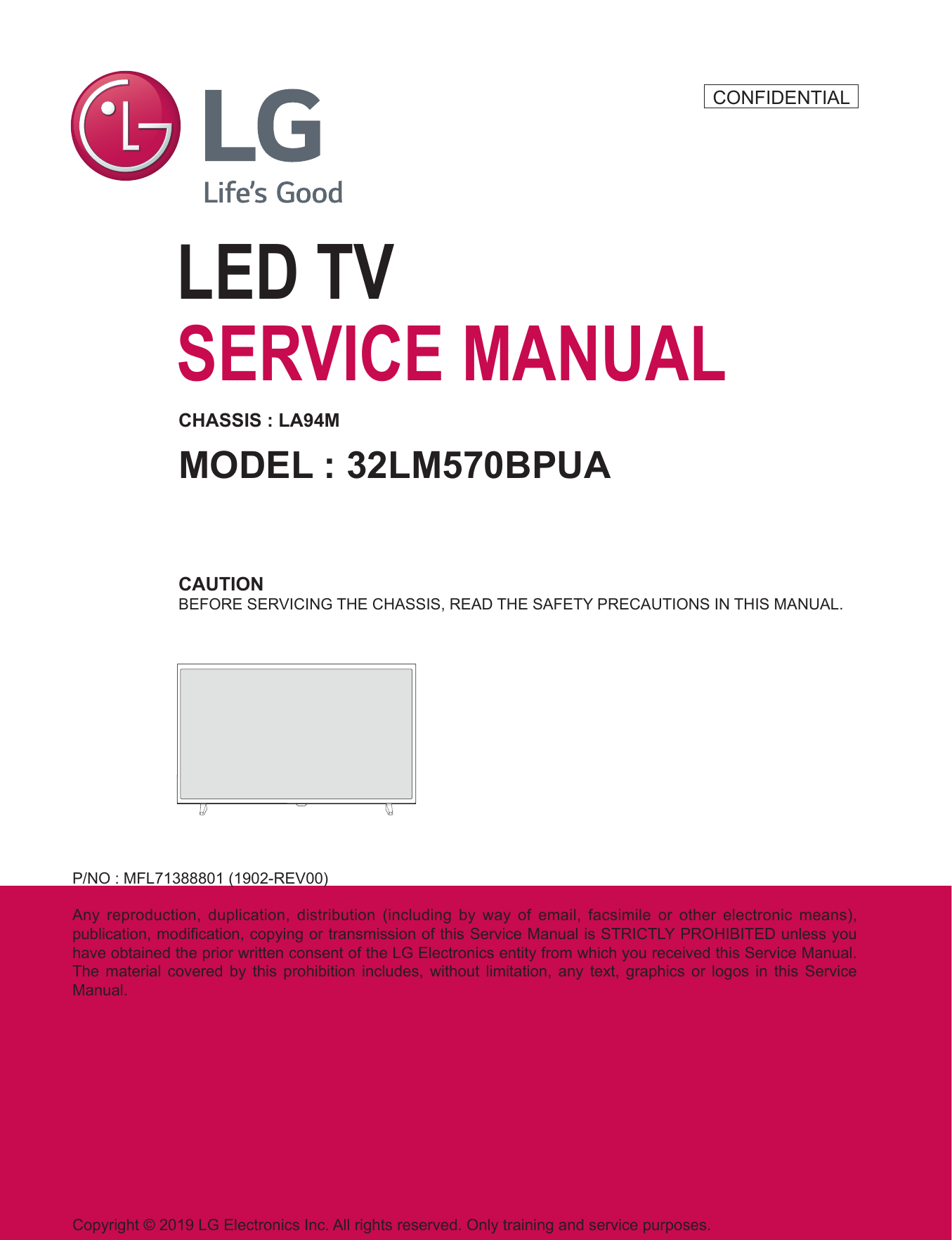 LG 32LM570BPUA