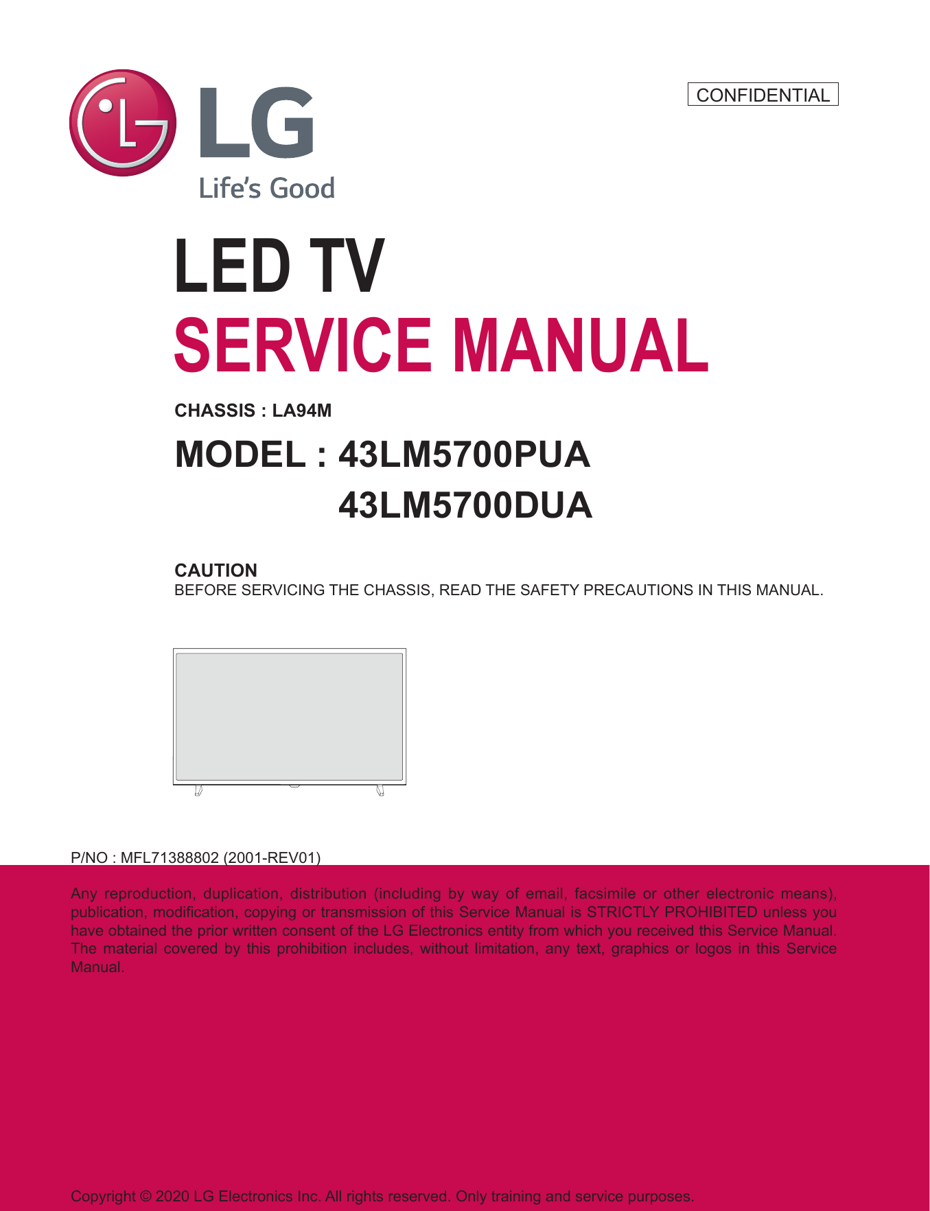 LG 43LM5700PUA/DUA