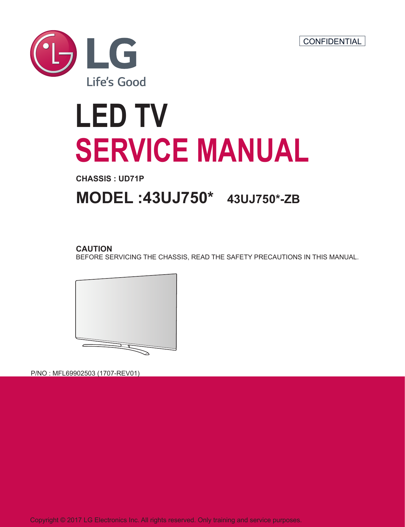 LG 43UJ750V