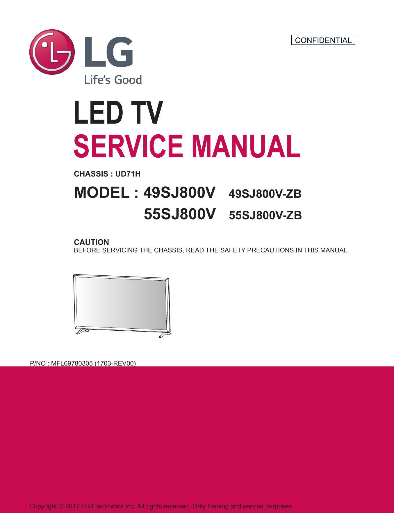 LG 49/55SJ800V