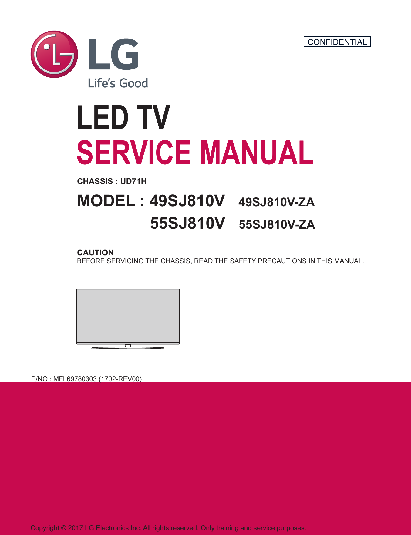 LG 49/55SJ810V