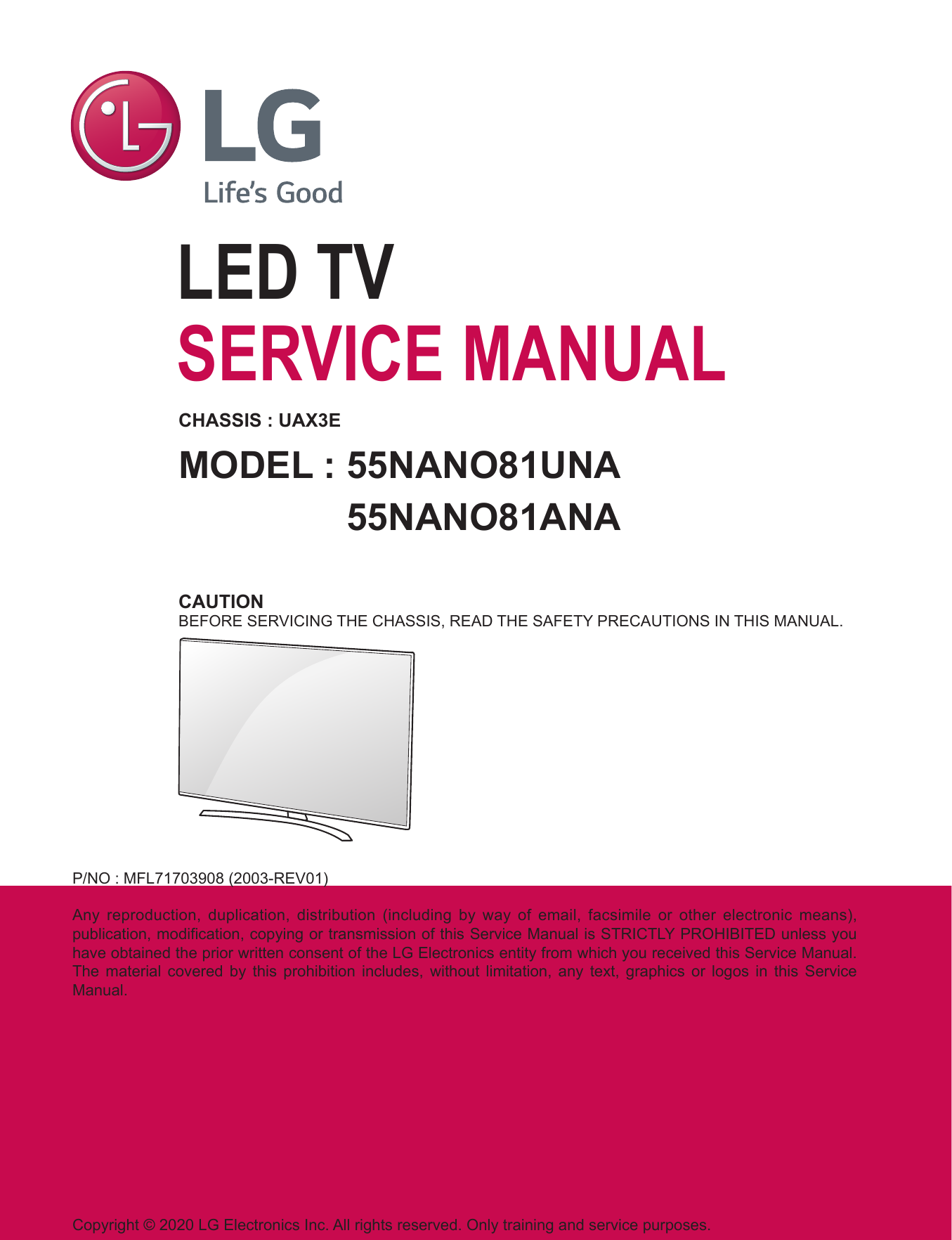 LG LG 55NANO81UNA/ANA