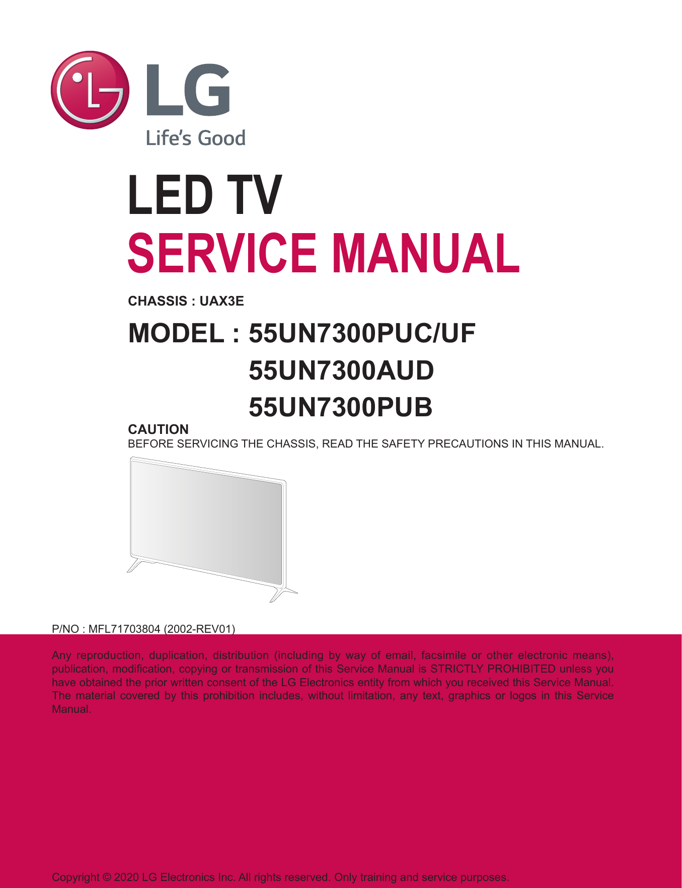 LG 55UN7300PUB